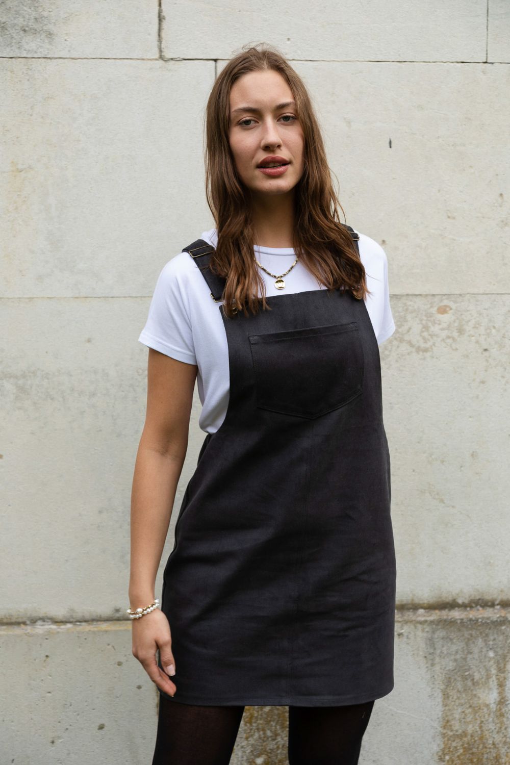 white christmas dresses Organic Cotton Pinafore Dress – The Curated Store UK