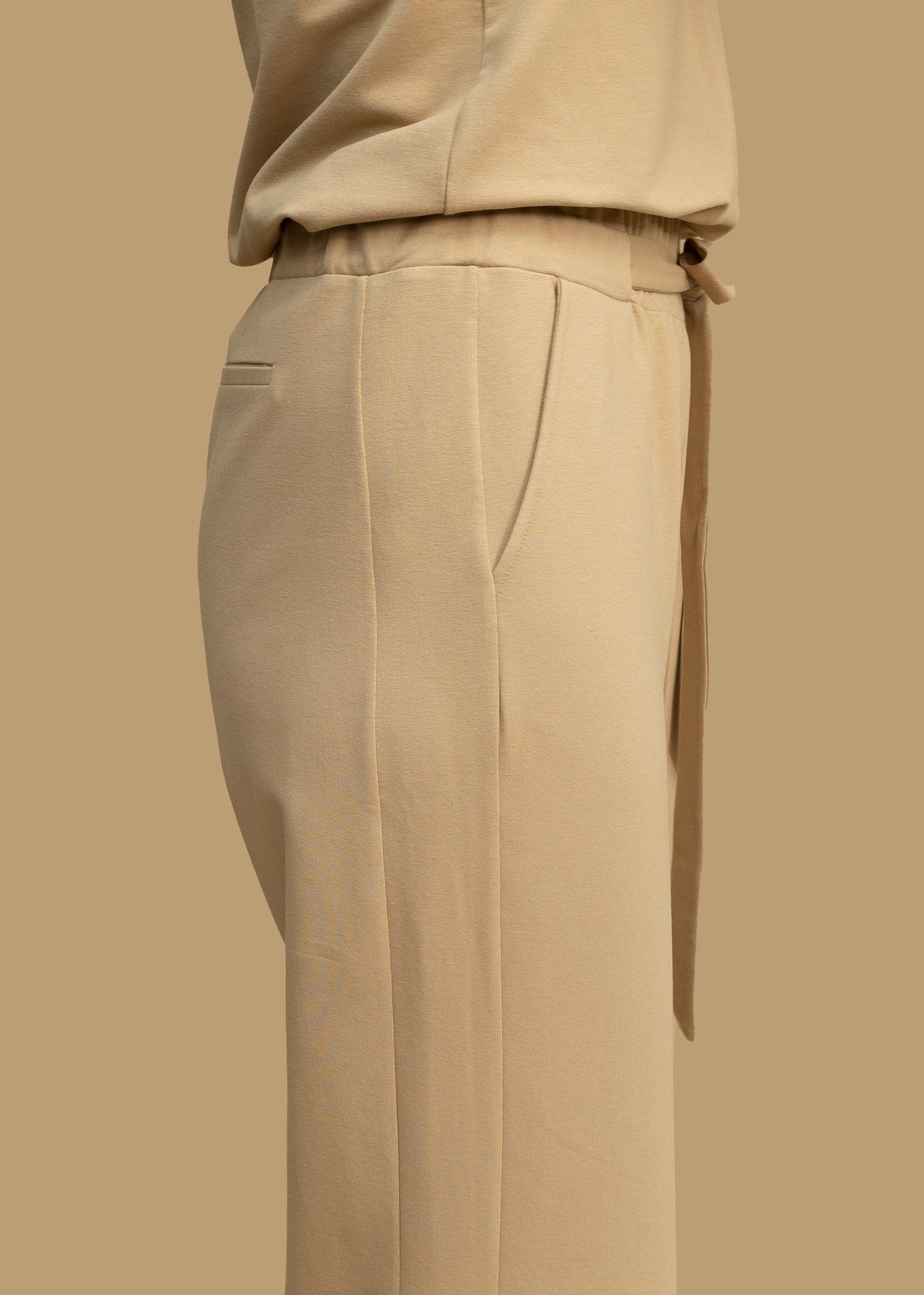 GODDESS wide leg trousers, camel
