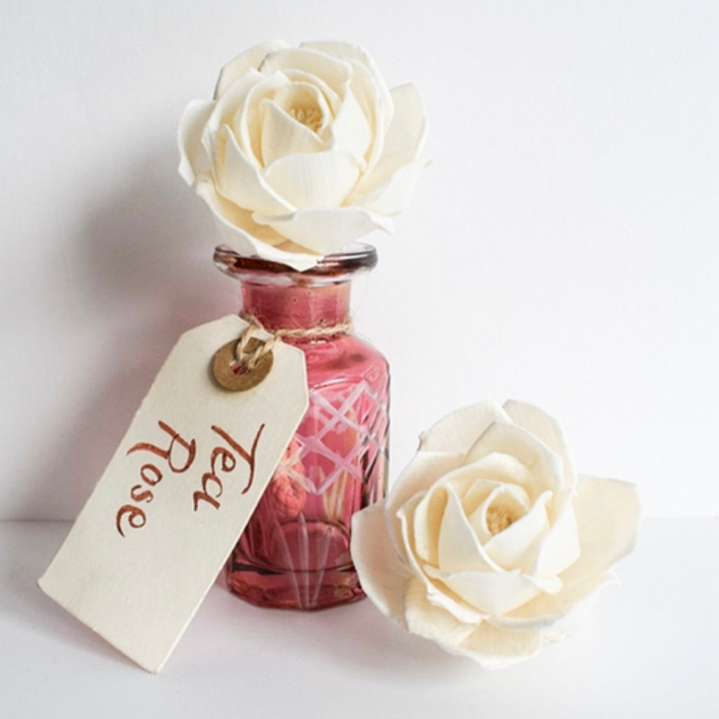 Small Diffuser Flower – Little Rose image 3