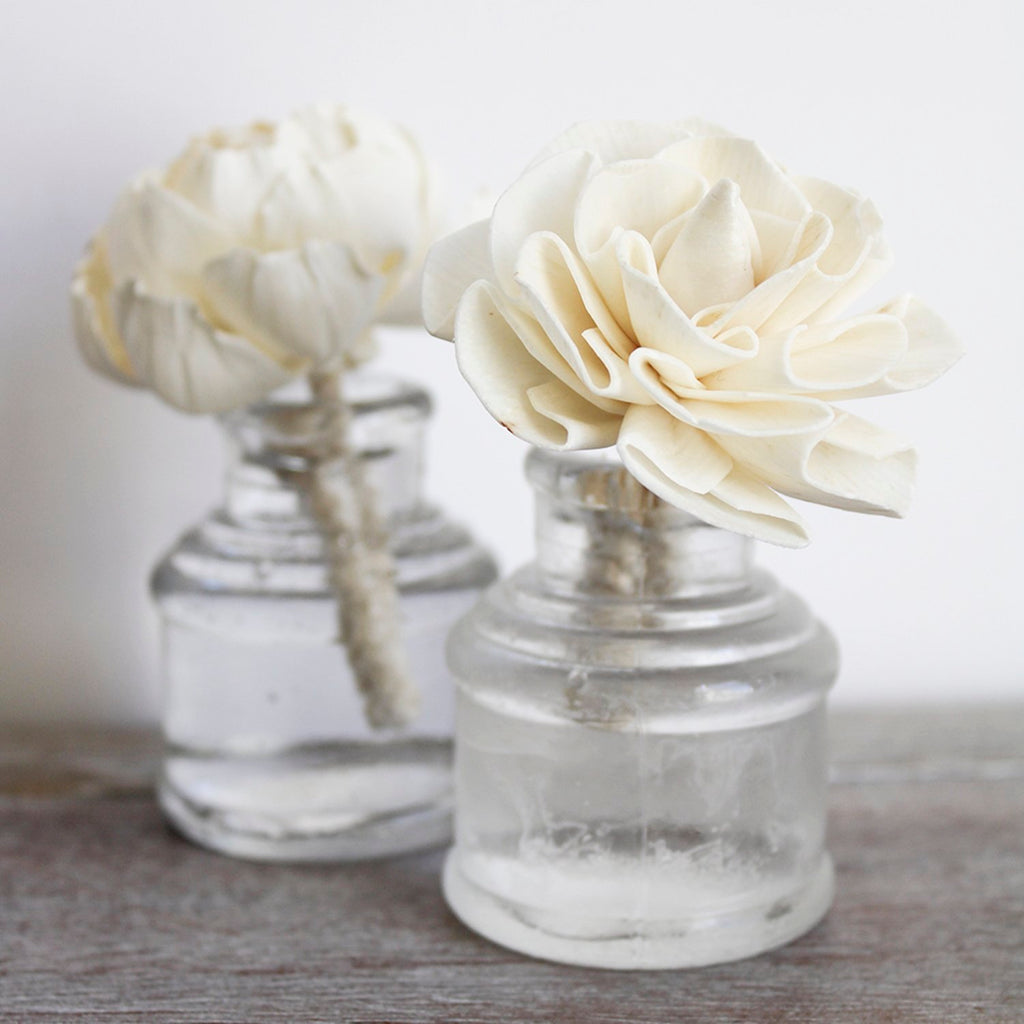 Vintage Clear Inkwell image 0