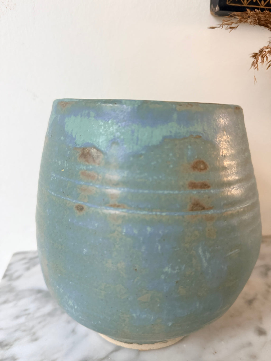 Blue Studio Pottery Vase