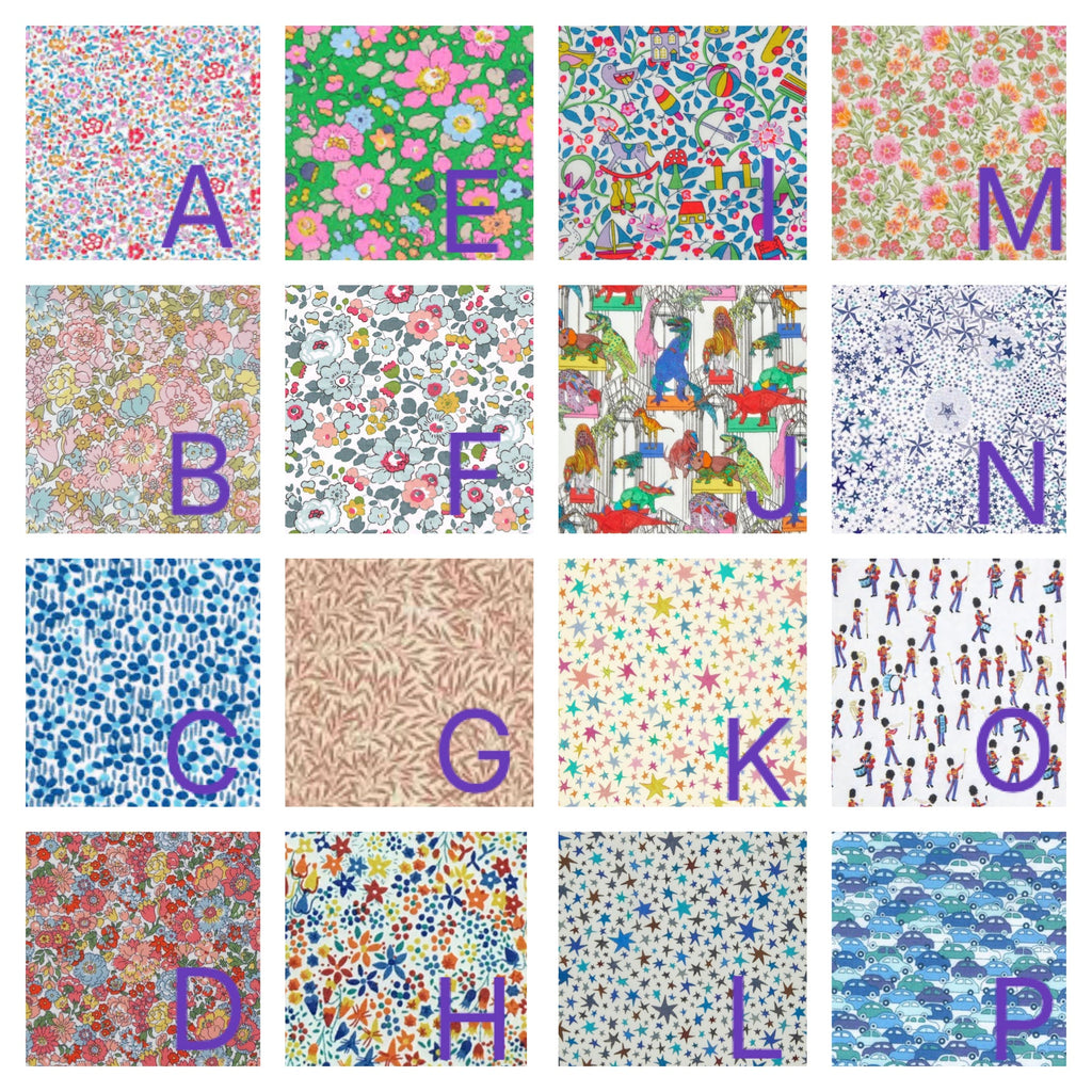 Liberty of London personalised zip bag