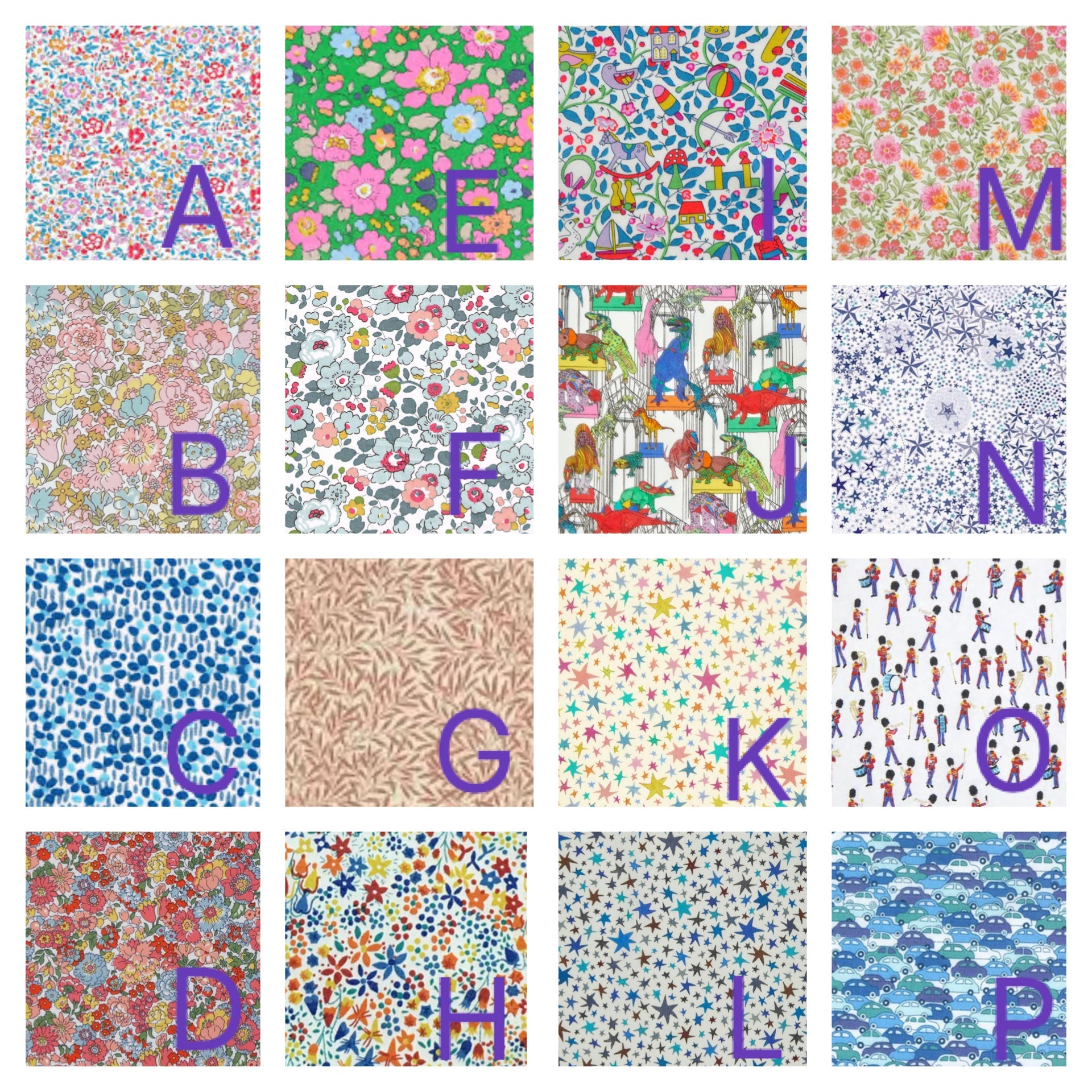 Liberty of London personalised zip bag