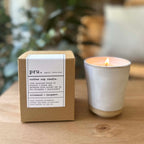 Recycled Wax Coffee Cup Candle