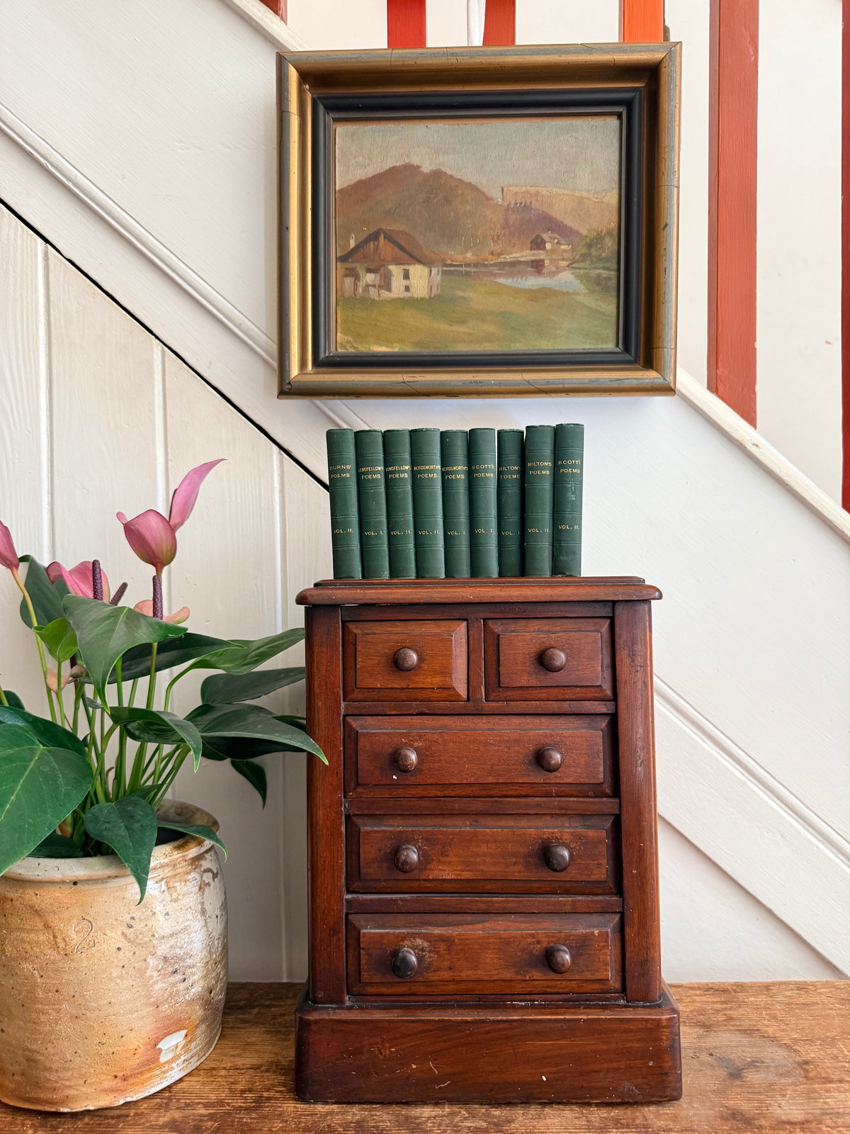 Victorian Oak Table-Top Apprentice Drawers