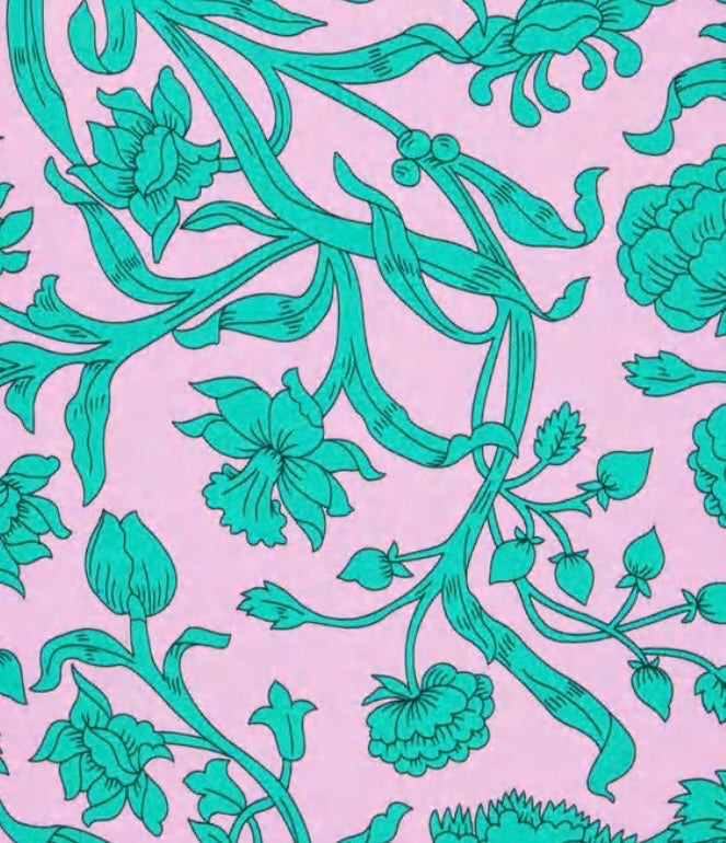 A trio of luxurious skinny silk Liberty of London hair scrunchies