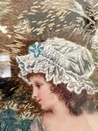 After Joshua Reynolds: Exquisite Silk Needlework C1910