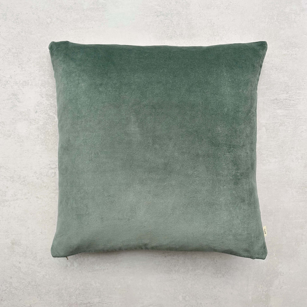 The Velvet & Linen Cushion