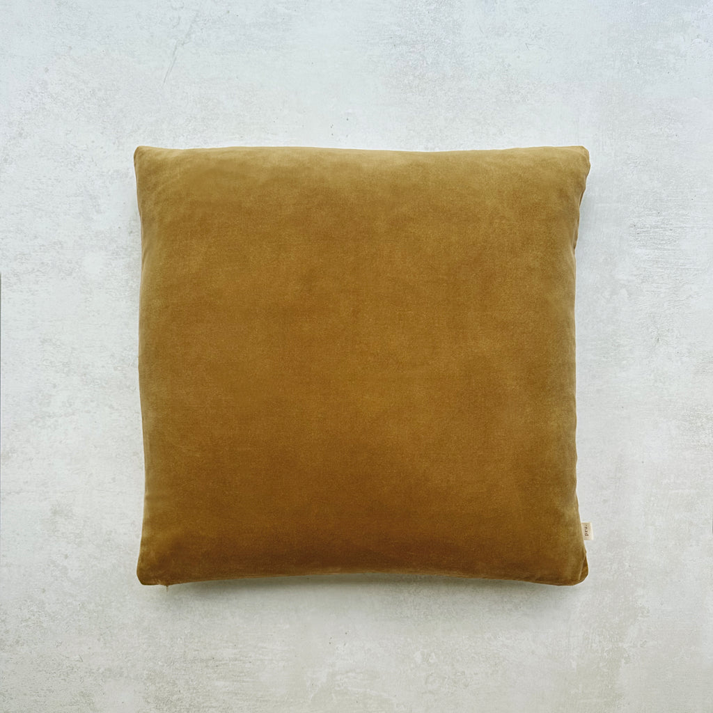 The Velvet & Linen Cushion
