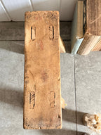Mini Handcrafted Elm Stool