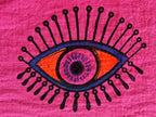 Pink Eye Organic Cotton Peshtemal Towel