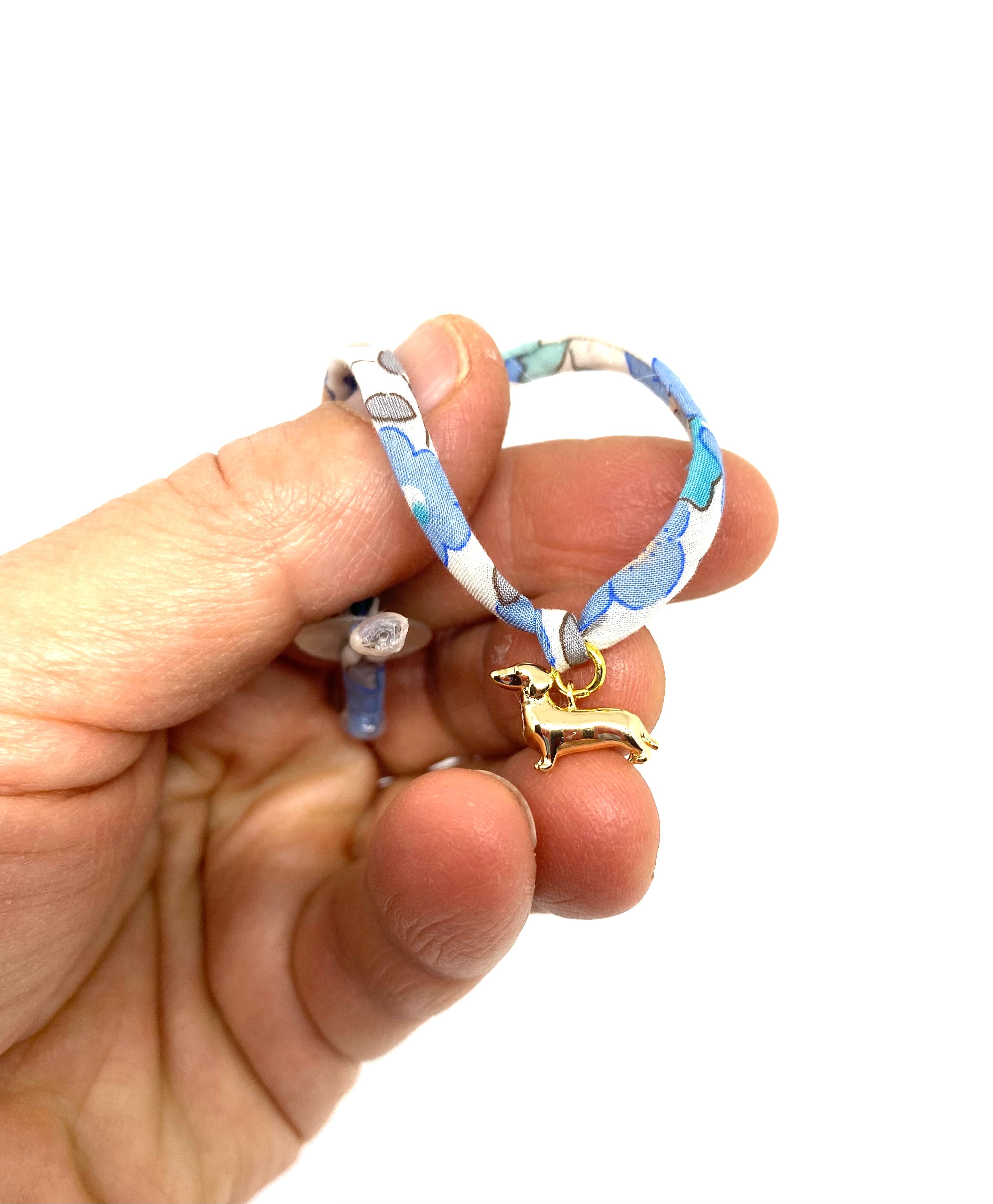 Pretty Liberty of London sausage dog bracelet