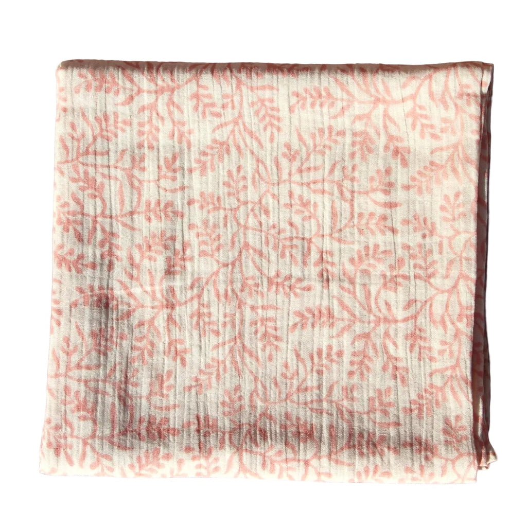 Rose Pink Muslin Swaddle