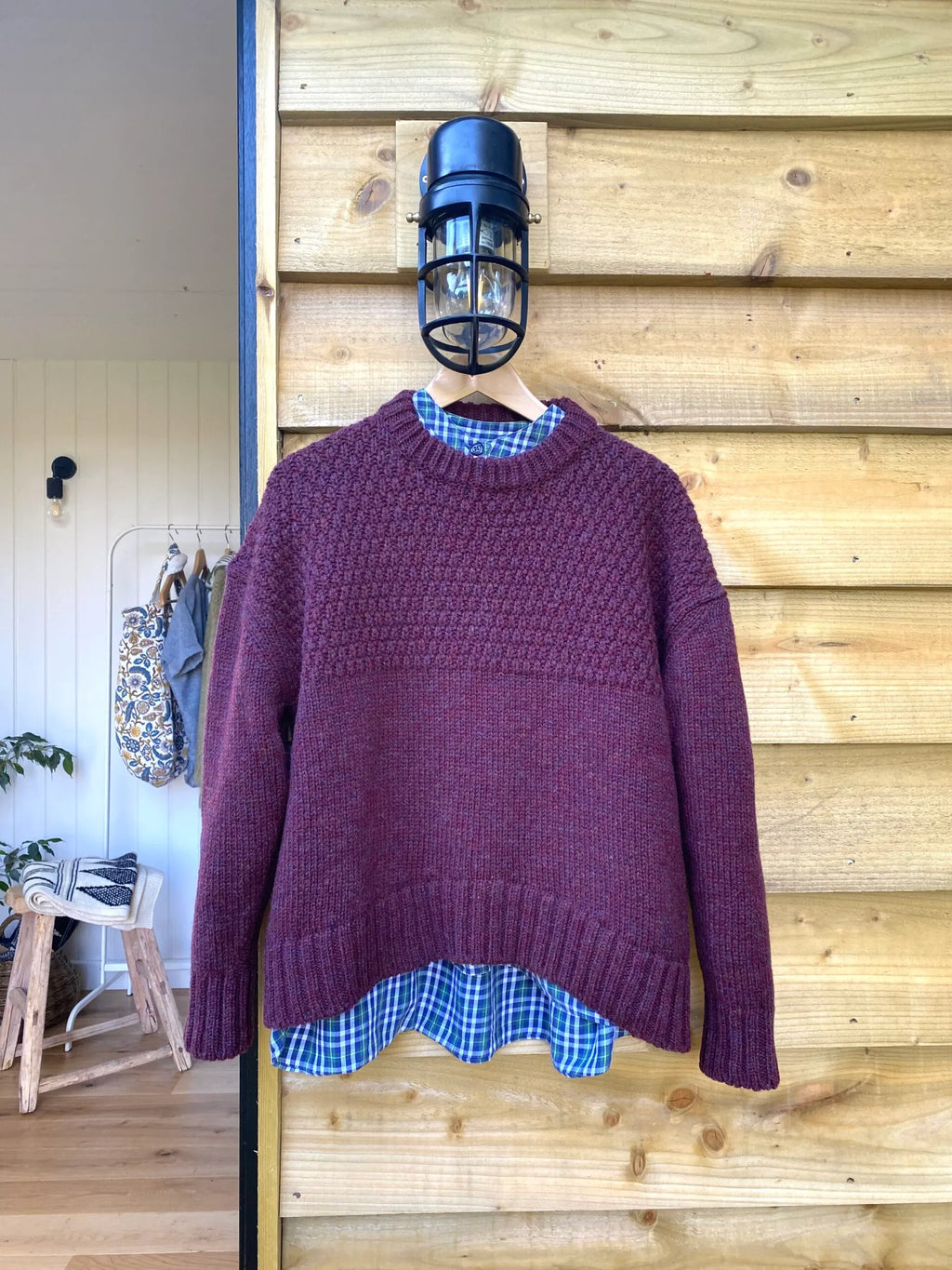 Betty in Shetland Cardigan