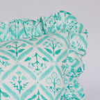 Green Trellis Cushion Cover - SALE