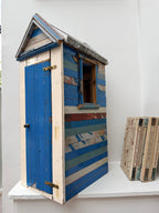 Large Wooden Handcrafted Model Beach Hut