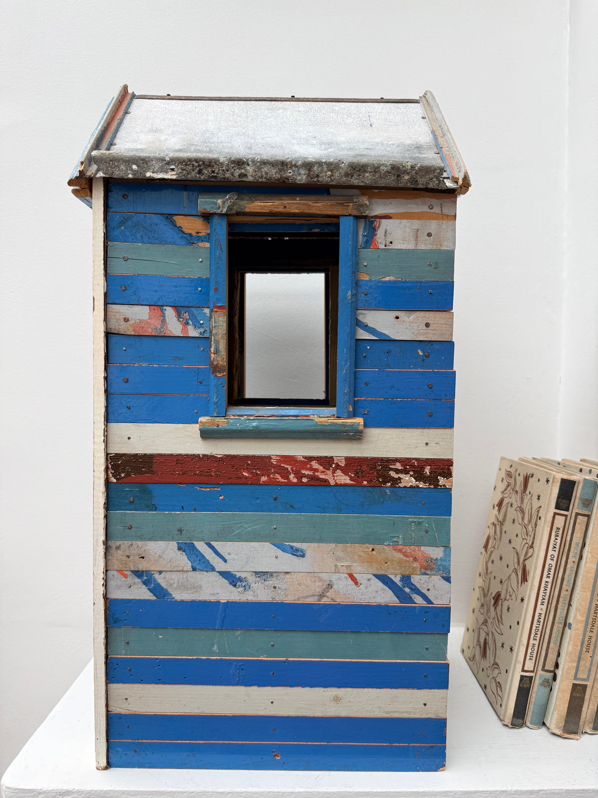 Large Wooden Handcrafted Model Beach Hut