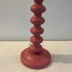 William Morris Inspired Lampshade with a Pink Bobble Base