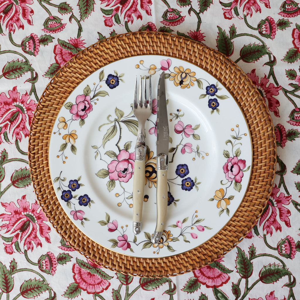 Pink Botanic Tablecloth -SALE