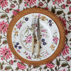 Pink Botanic Tablecloth -SALE