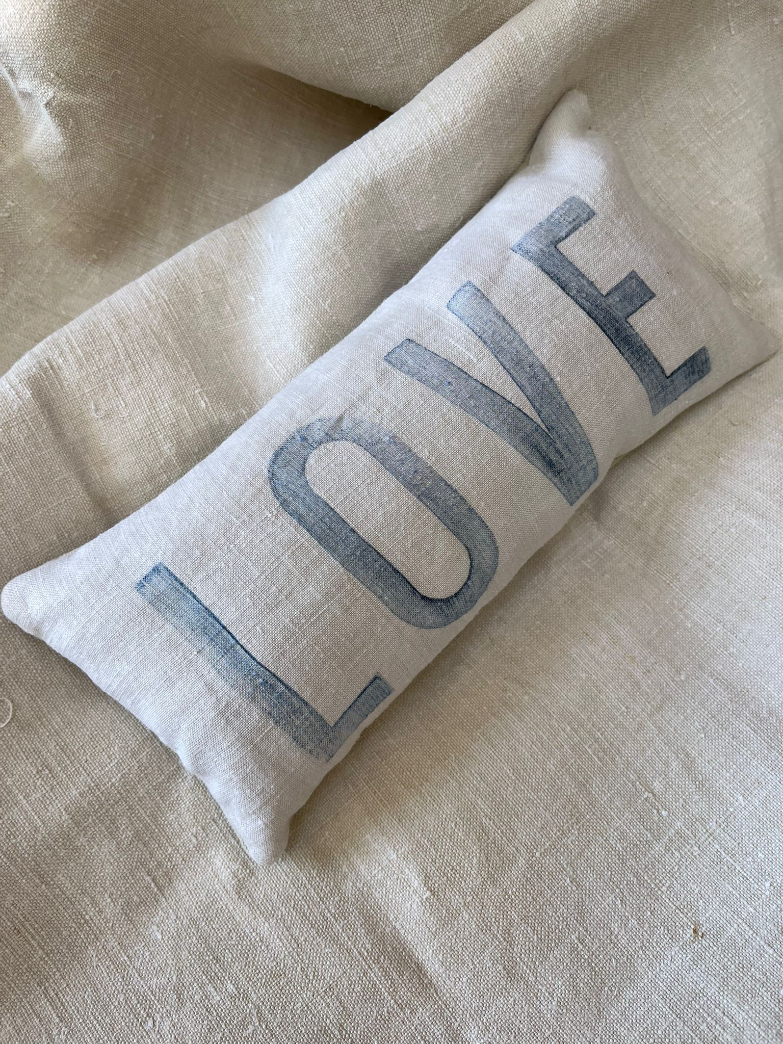 LOVE Lavender Pillow