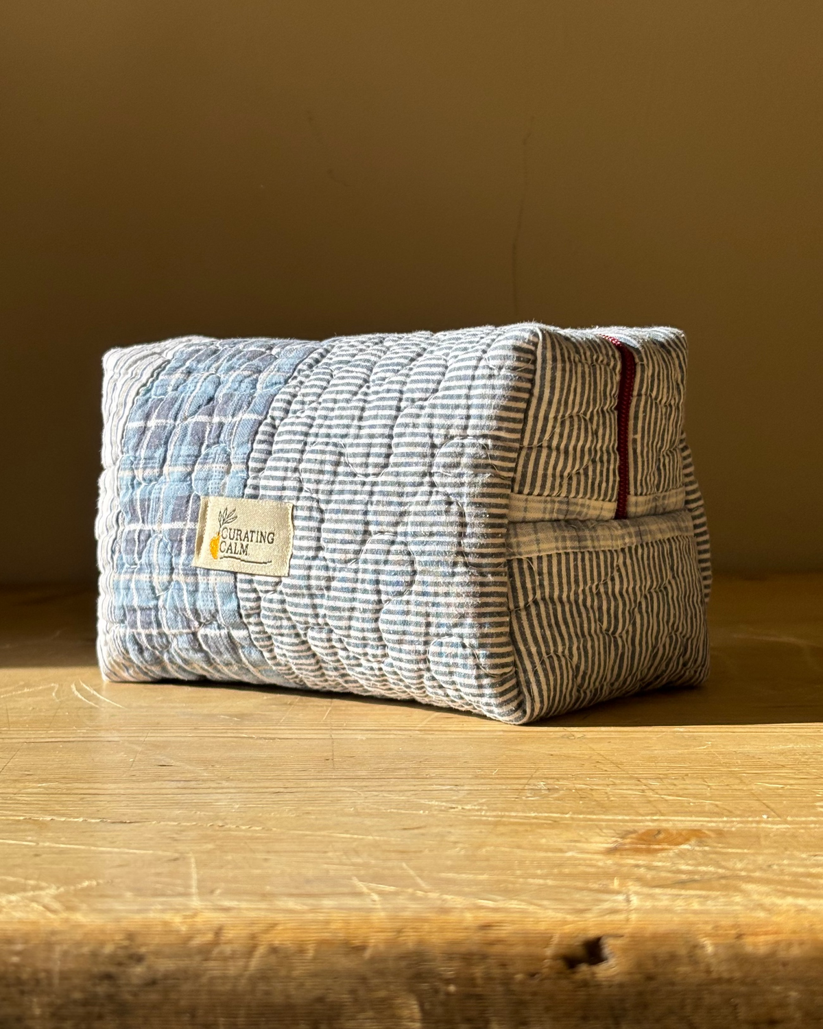 Vintage Quilt Wash Bag 02 – Small