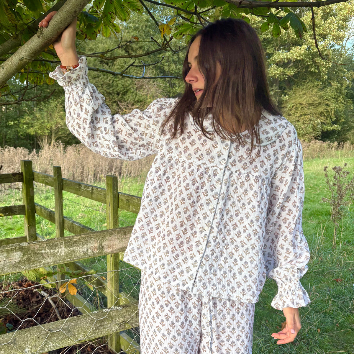 Tallis Long Muslin Pyjamas