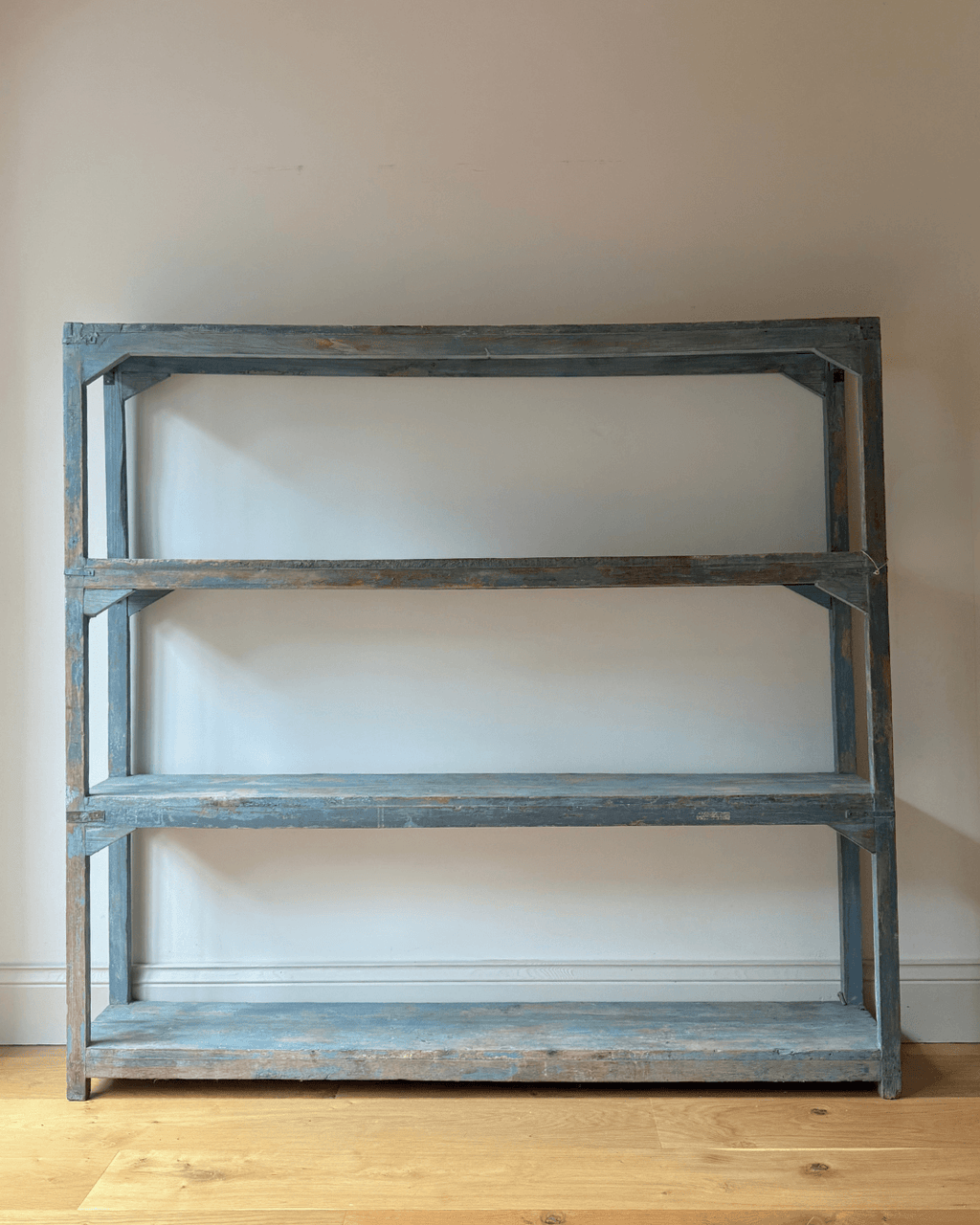 Reclaimed Blue Shelving Unit