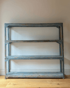 Reclaimed Blue Shelving Unit