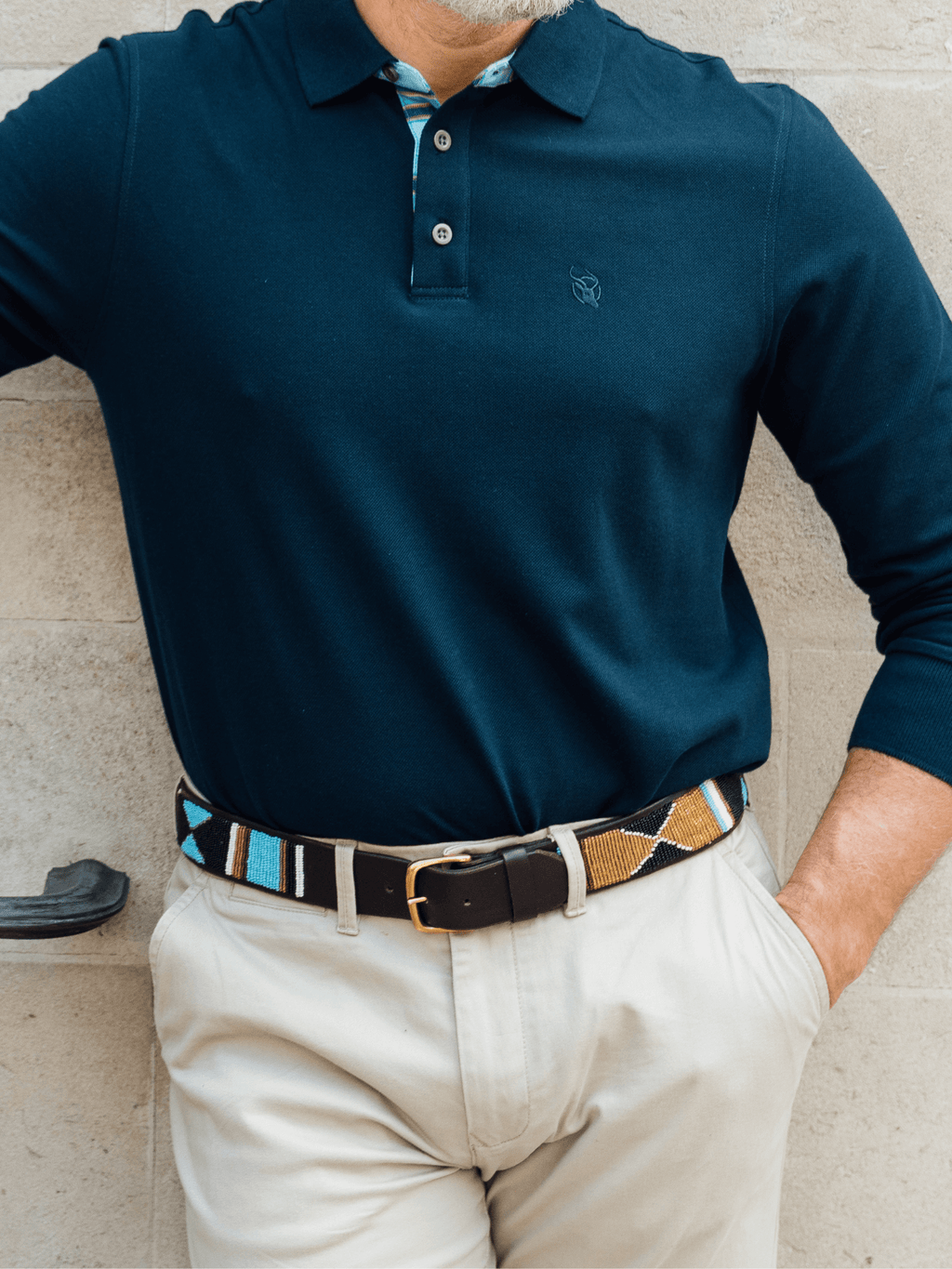 Beaded Belt - Mwezi (Wide)