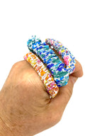 A trio of Liberty of London skinny hair scrunchies