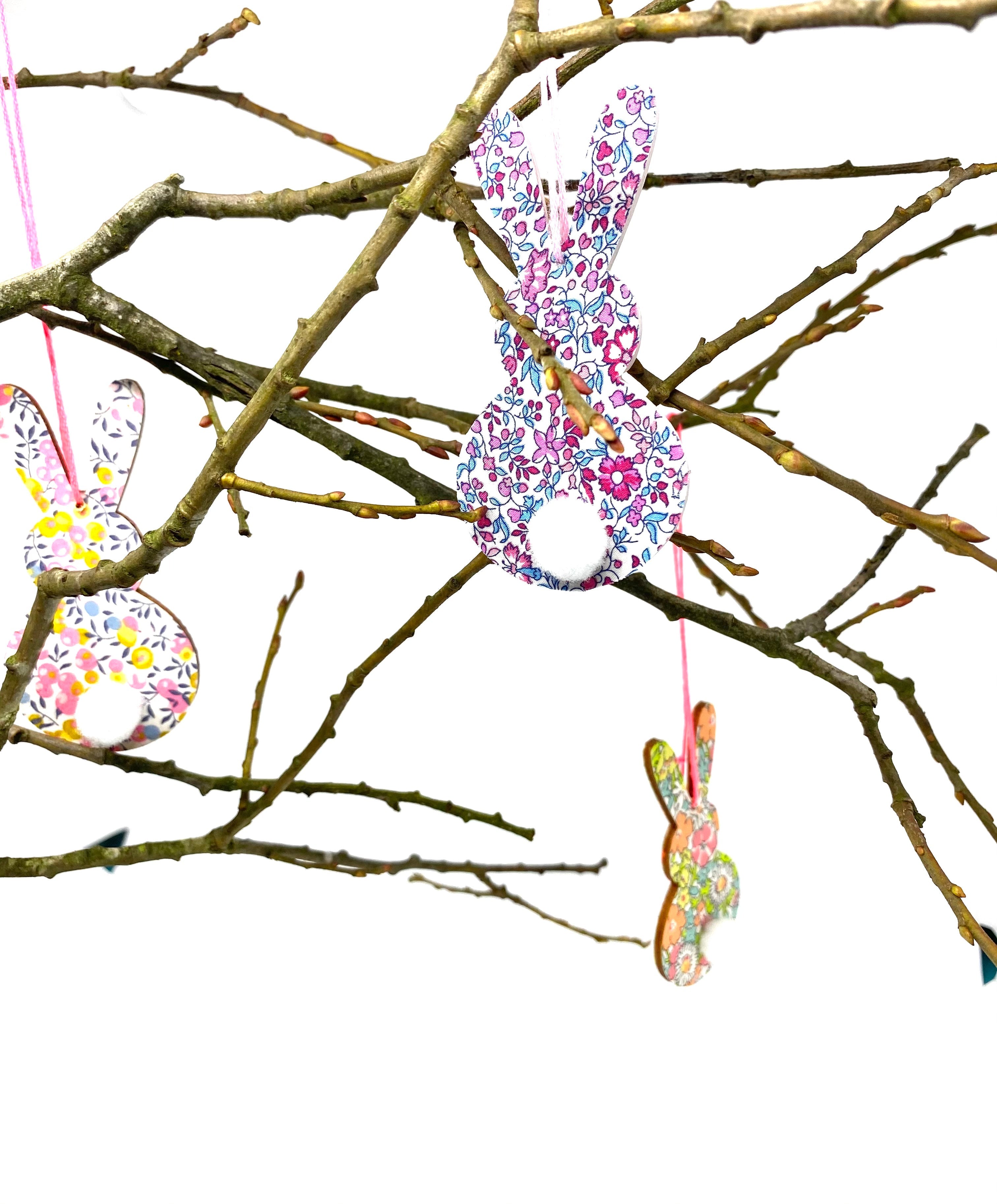 Large Liberty Easter bunny decoration
