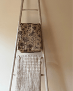 Antique Decorative Ladder in Chippy White Paint