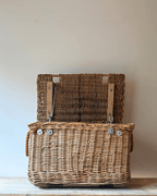 Victorian Industrial Basket On Wheels