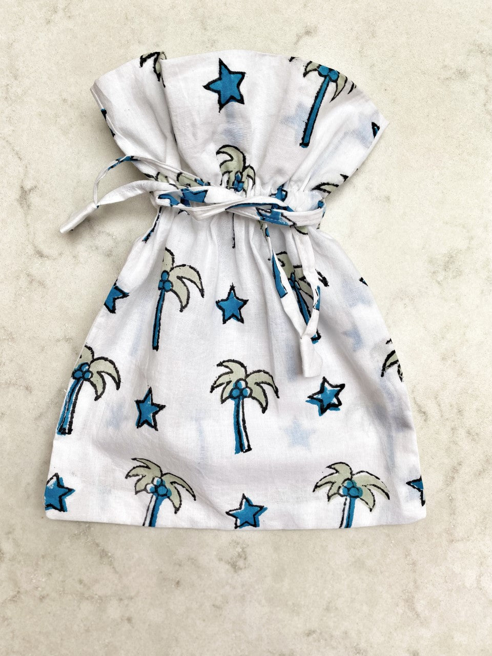 Blue Palm Boxer Short