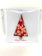 Liberty of London wooden Scandi Christmas tree card