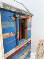 Large Wooden Handcrafted Model Beach Hut