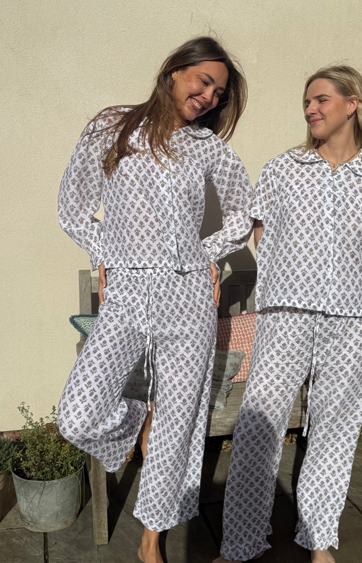 Tallis Long Muslin Pyjamas
