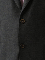 Olive Wool & Cashmere Blend Blazer