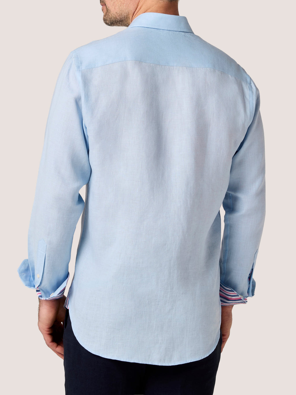 Light Blue Linen Shirt