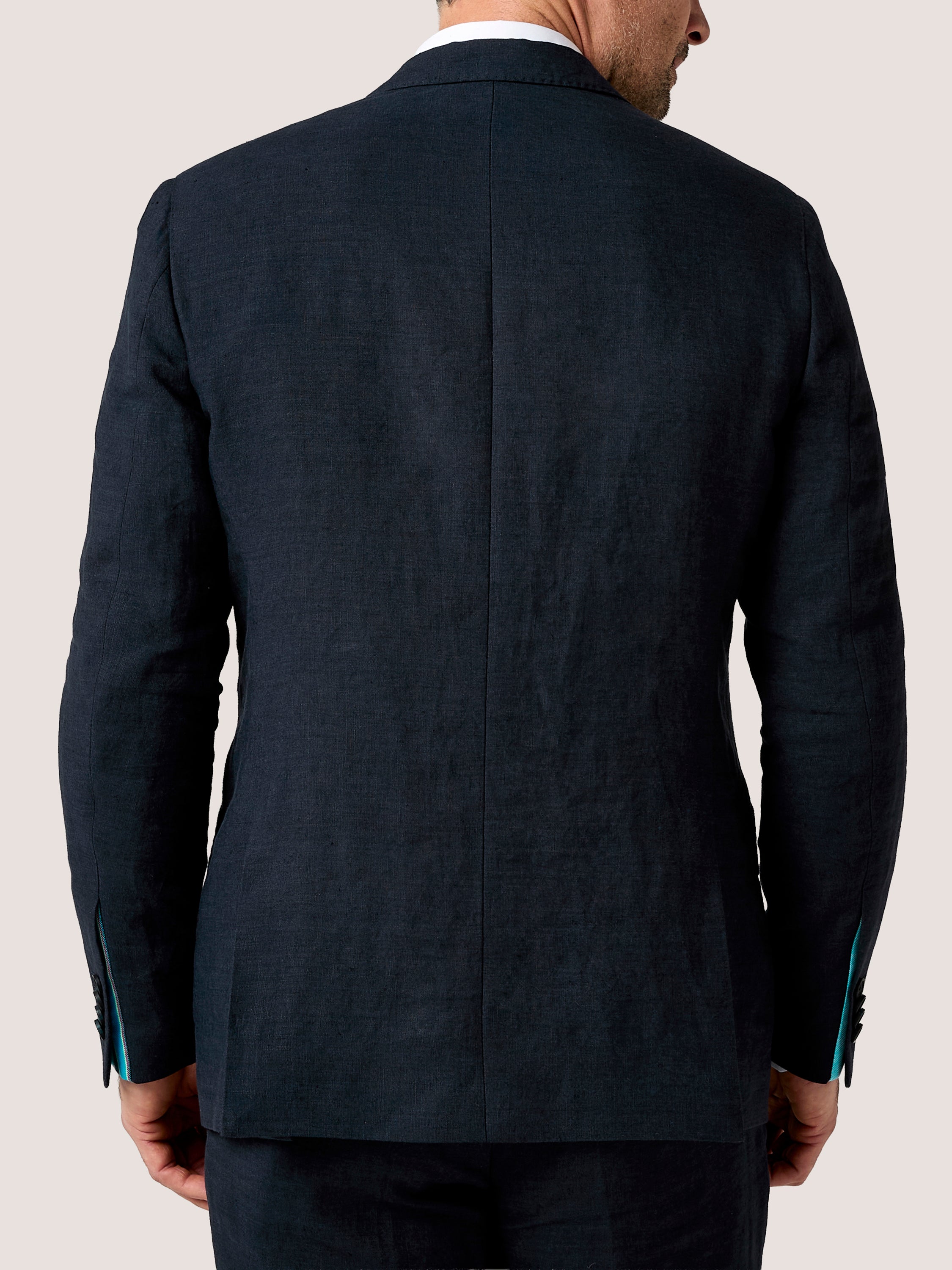 Deep Navy Linen Blazer - PRE ORDER ONLY