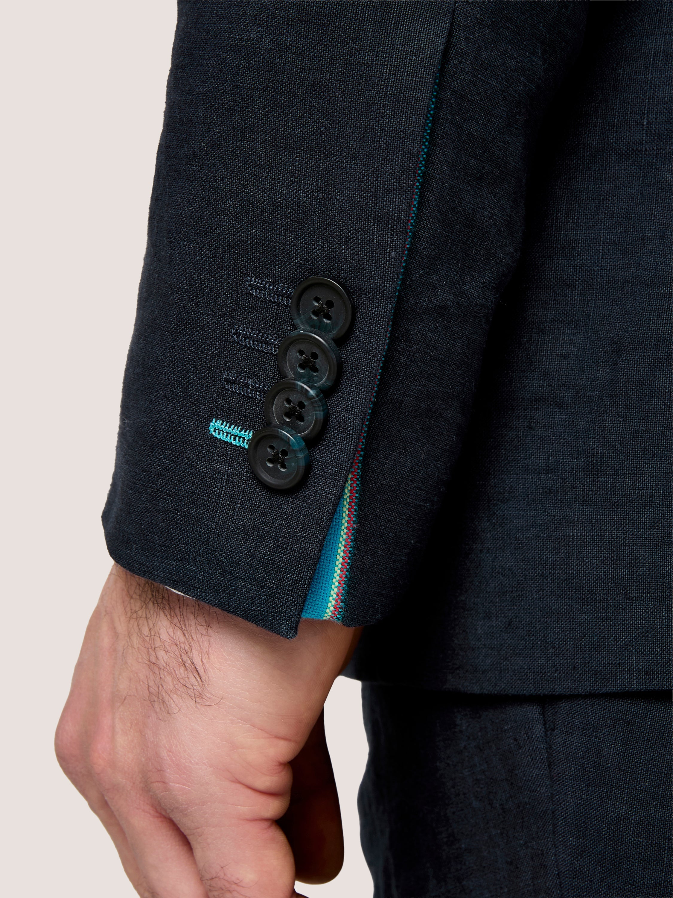 Deep Navy Linen Blazer - PRE ORDER ONLY