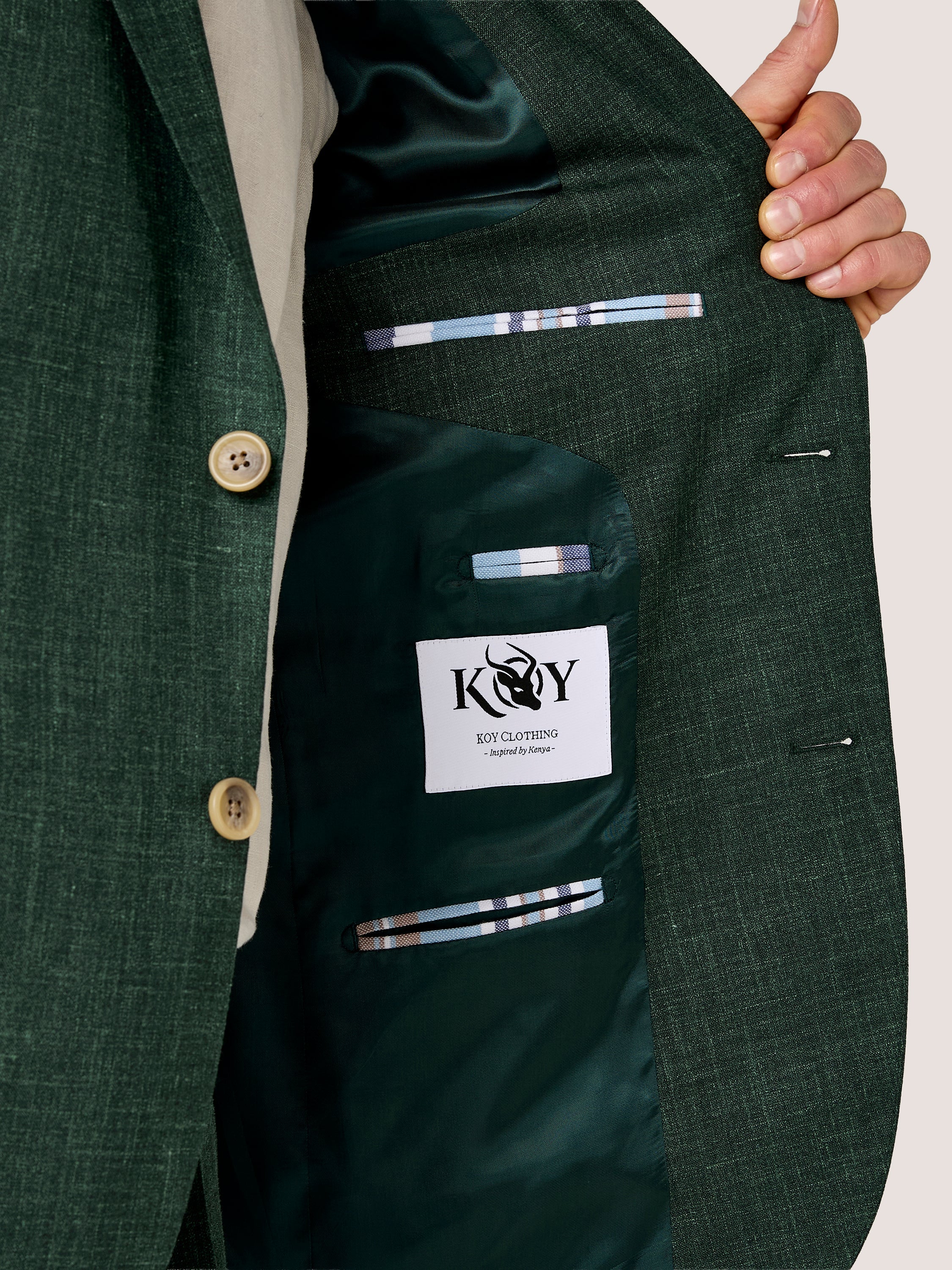 Forest Green Blazer - PRE-ORDER ONLY