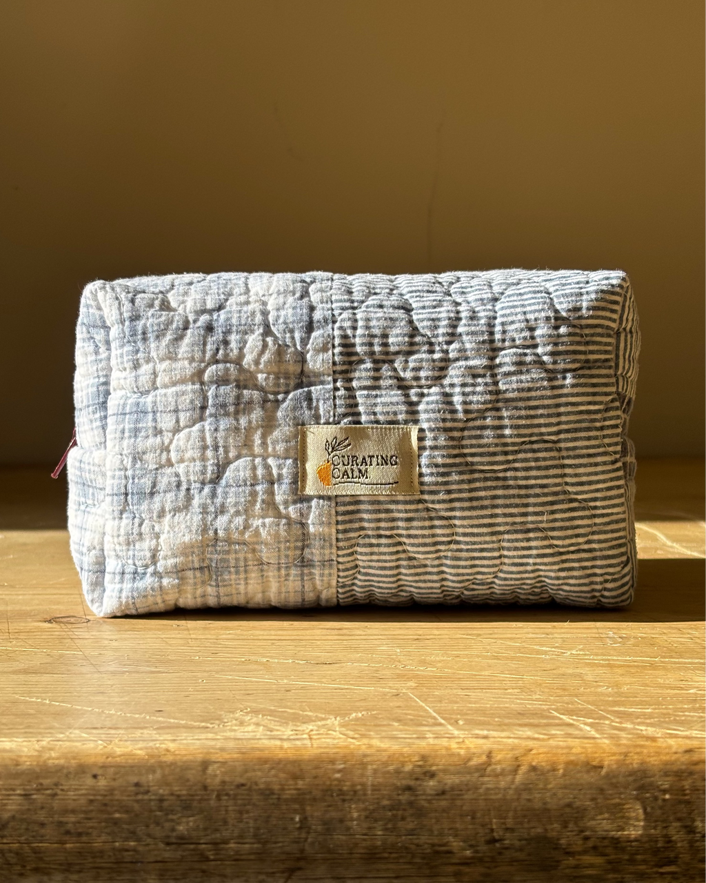 Vintage Quilt Wash Bag 01 – Small