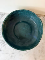 Teal Studio Pottery Bowl