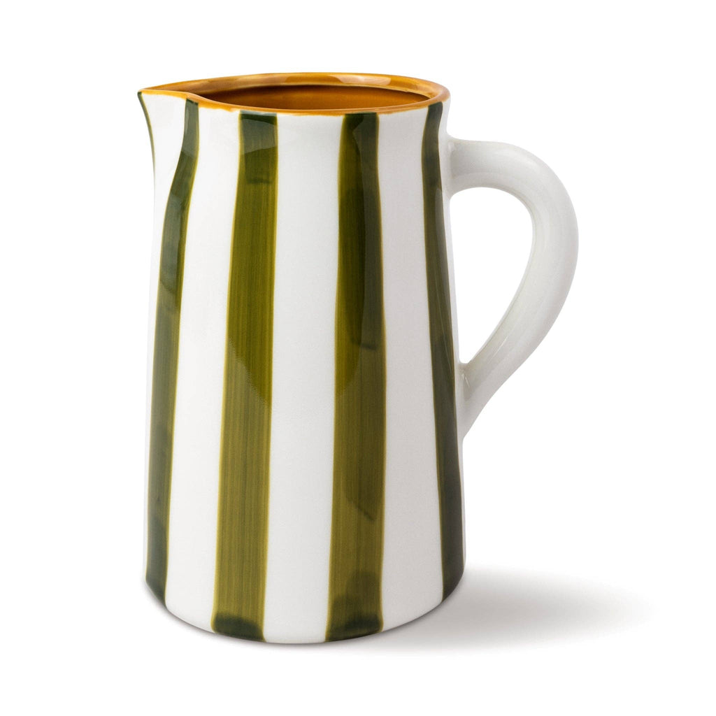 The Otis Ceramic Striped Jug