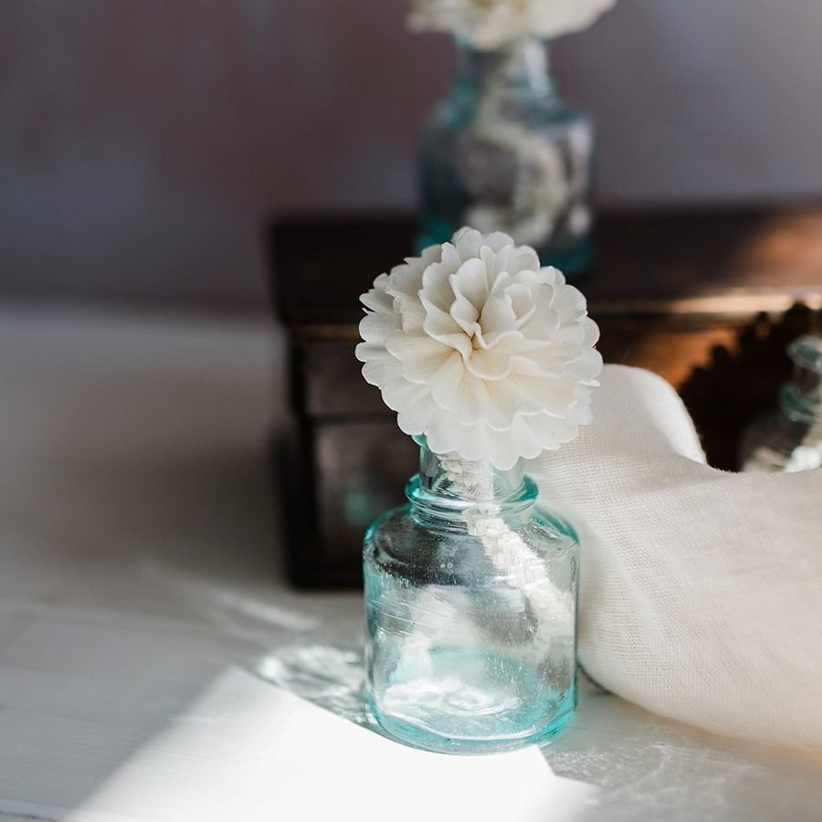 Vintage Green Inkwells image 1