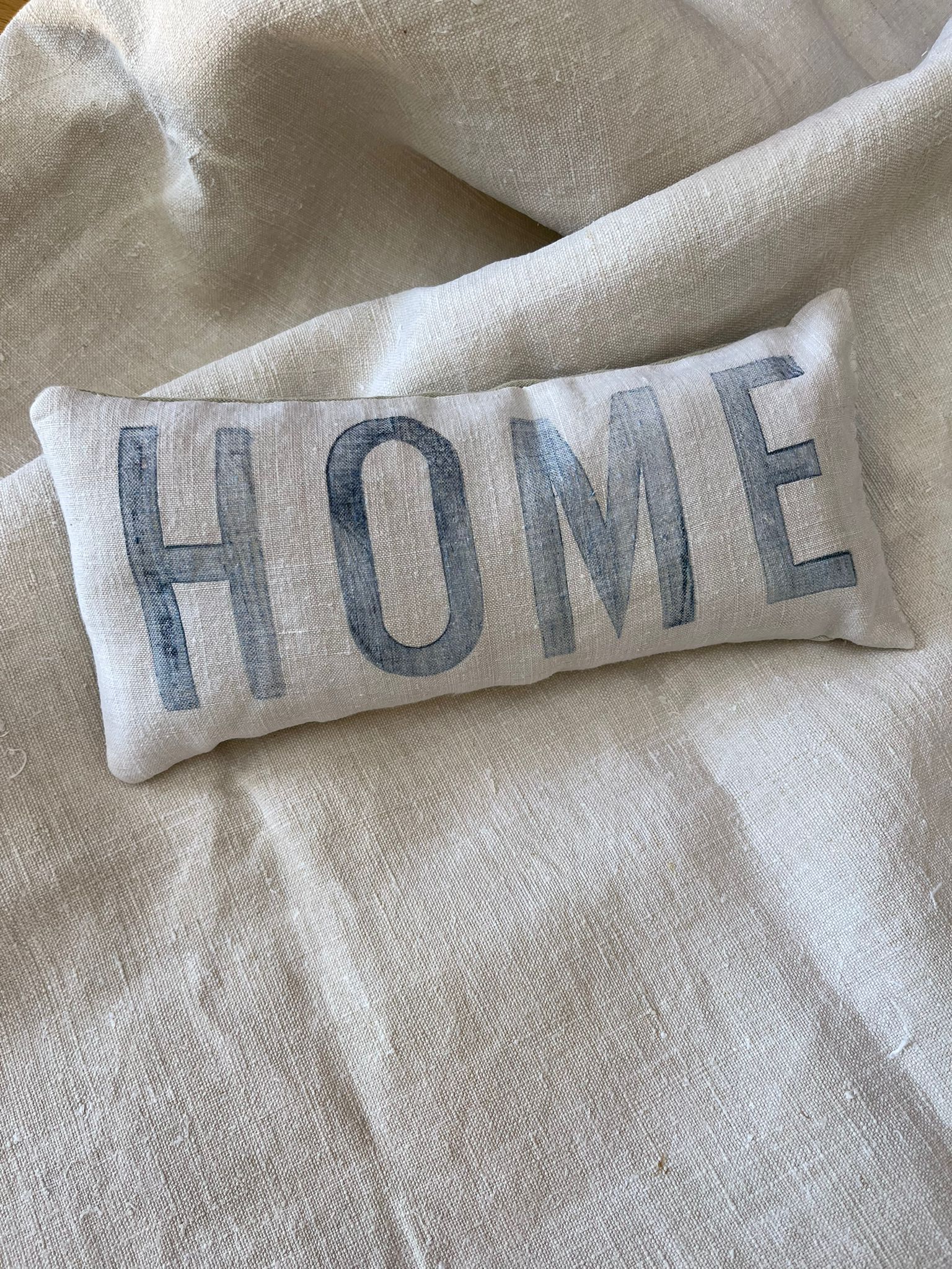 Large HOME Lavender Pillow