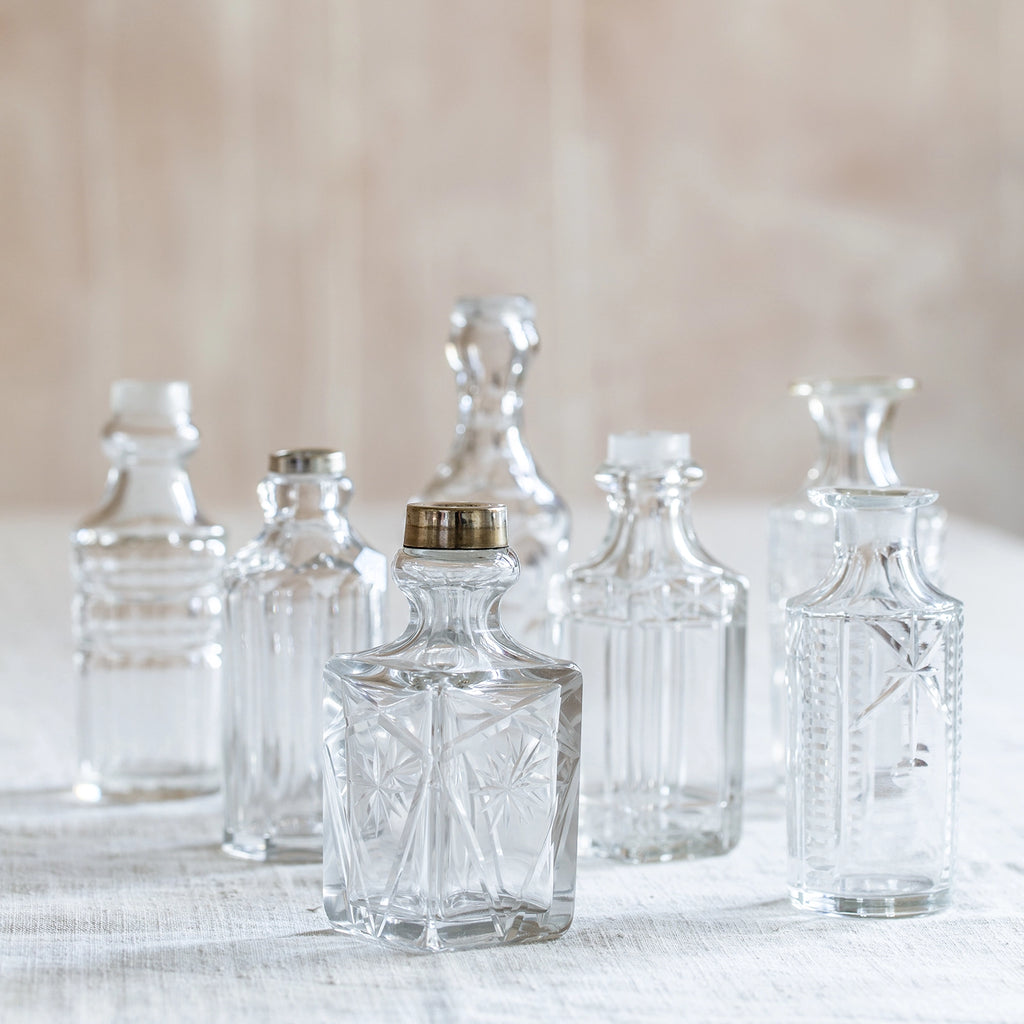 Medium Vintage Cut Glass Diffuser Bottle image 2
