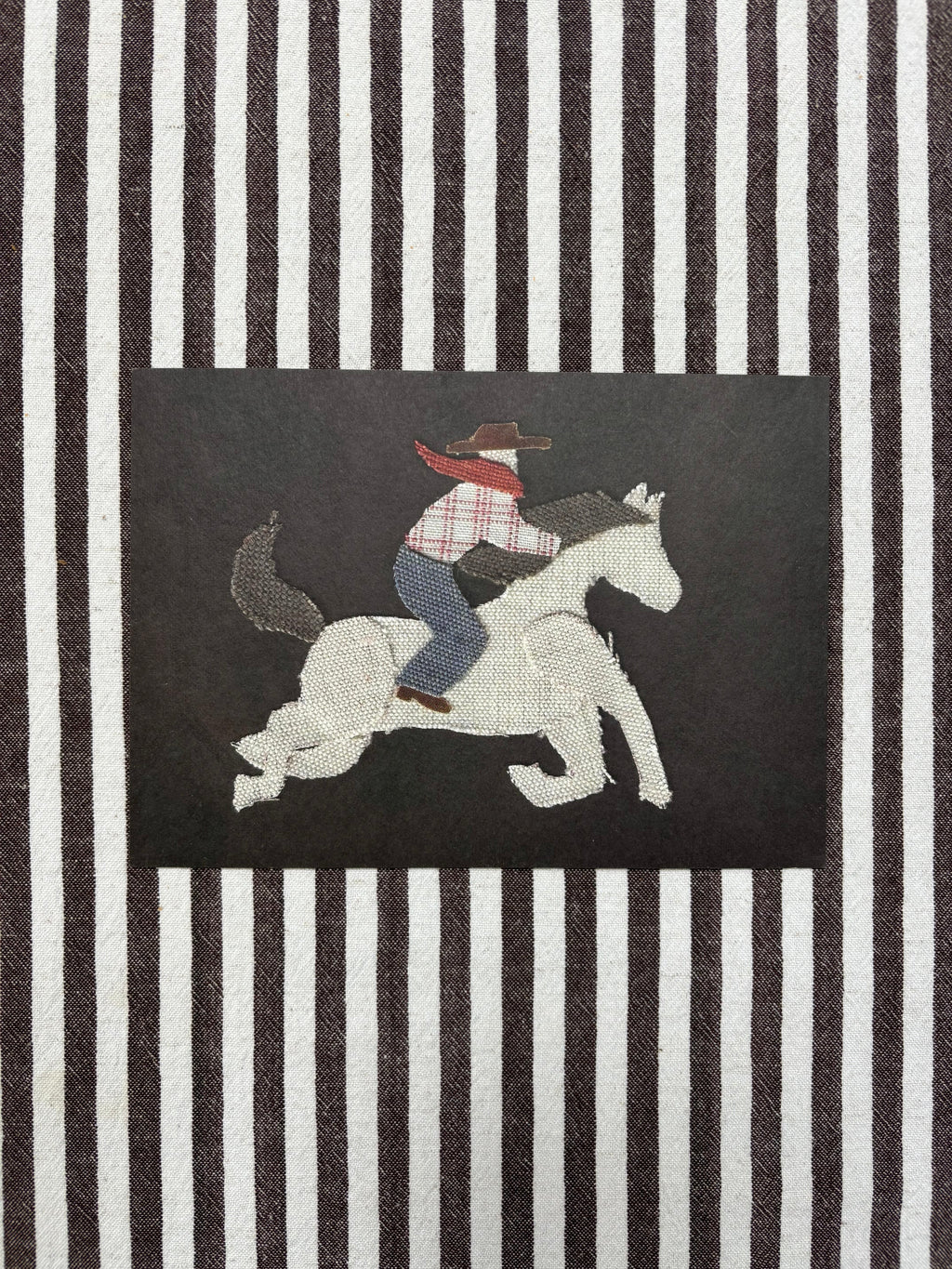'Onwards!' - A5 Mixed Media Art Print